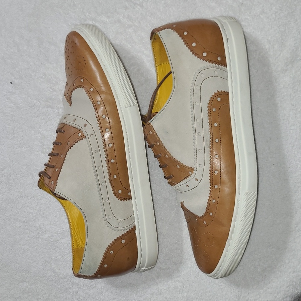 Undandy Wingtip Lace Up Oxfords Shoe's Size 42  US 8.5 Men's